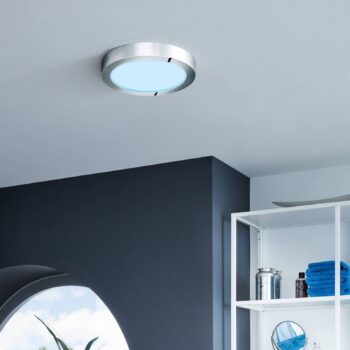 EGLO connect Fueva-C stropné okrúhle 30 cm chróm