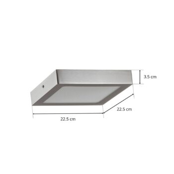 EGLO connect Fueva-C stropné svetlo 22,5cm nikel