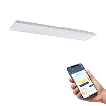 EGLO connect Herrora-Z stropné LED svetlo 120x30cm