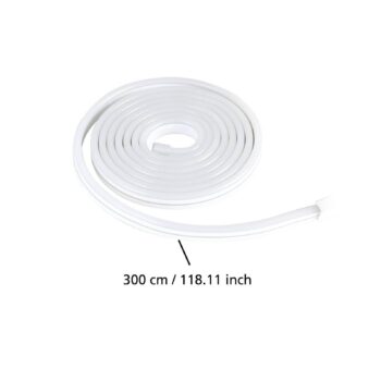 EGLO connect LED-Stripe Neon Stripe-Z, 3 M., RGB, CCT, biela