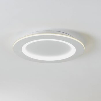 EGLO connect LED stropné svietidlo Padrogiano-Z, Ø 45 cm, biela