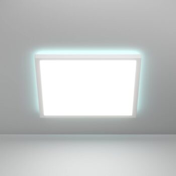 EGLO connect LED stropné svietidlo Rovito-Z, biele, 39 x 39 cm