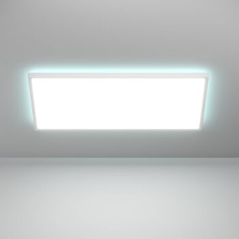 EGLO connect LED stropné svietidlo Rovito-Z, biele, 57 x 30 cm