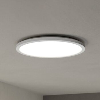 EGLO connect LED stropné svietidlo Rovito-Z, biele, Ø 39 cm