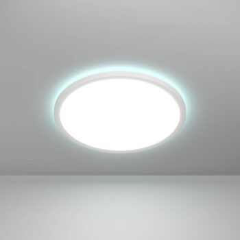 EGLO connect LED stropné svietidlo Rovito-Z, biele, Ø 39 cm