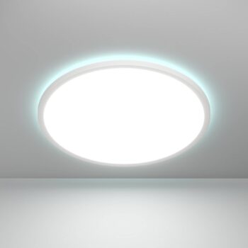 EGLO connect LED stropné svietidlo Rovito-Z, biele, Ø 50 cm