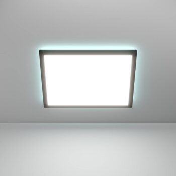 EGLO connect LED stropné svietidlo Rovito-Z, čierne, 39 x 39 cm