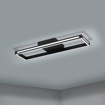 EGLO connect LED stropné svietidlo Savilanas-Z, CCT, čierna