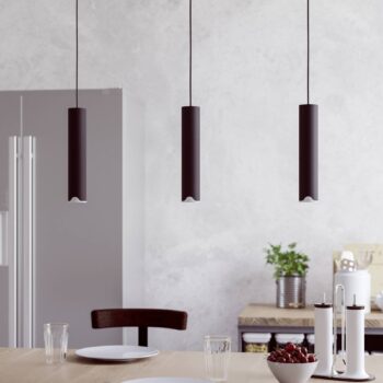 EGLO connect LED závesné svietidlo Balamorta-Z, 3-svetelné, čierne