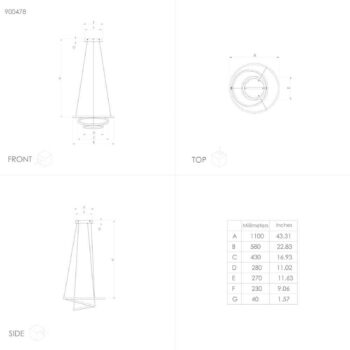 EGLO connect Lobinero-Z LED závesné svietidlo, biele