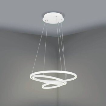 EGLO connect Lobinero-Z LED závesné svietidlo, biele