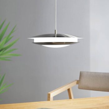 EGLO connect Moneva-C LED lampa niklová Ø 40,5