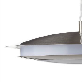 EGLO connect Moneva-C LED lampa niklová Ø 48,5