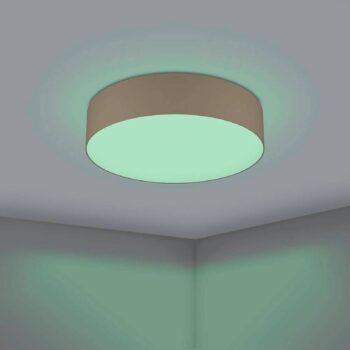EGLO connect Romao-Z LED svetlo, Ø 57 cm, taupe