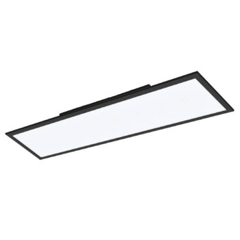 EGLO connect Salobrena-Z LED stropné svietidlo, 120x30cm, čierna