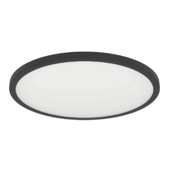 EGLO connect Sarsina-Z stropné svietidlo čierne Ø45cm