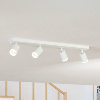 EGLO connect Smart-LED-bodové svetlá Melitello-Z, 4-pl., biela