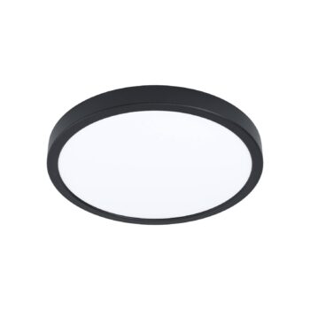 EGLO connect Smart LED svietidlo Fueva 6-Z, čierne, Ø27cm