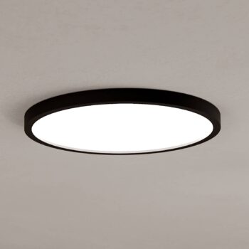 EGLO connect Smart LED svietidlo Fueva 6-Z, čierne, Ø38cm