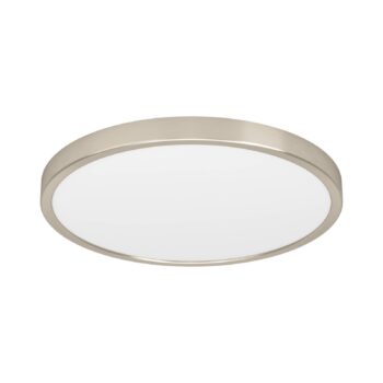EGLO connect Smart LED svietidlo Fueva 6-Z, sivá, Ø 38 cm