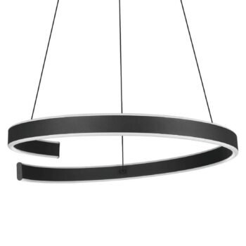 EGLO connect Smart LED závesné svietidlo Andabaia-Z, čierne