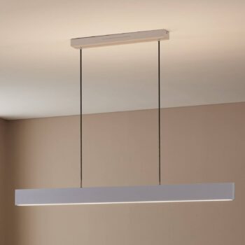 EGLO connect Smart LED závesné svietidlo Andreas-Z, sivá, oceľ