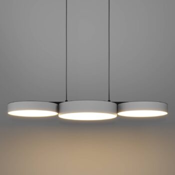 EGLO connect Smart LED závesné svietidlo Barbano-Z, sivá
