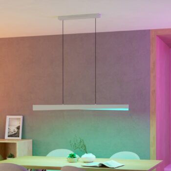 EGLO connect Smart LED závesné svietidlo Bolognano-Z, sivá
