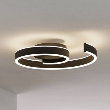 EGLO connect Smart stropné LED svetlo Andabaia-Z, čierne