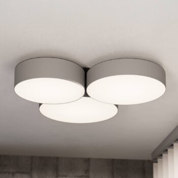 EGLO connect Smart stropné LED svetlo Barbano-Z, sivá