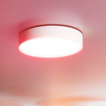 EGLO connect Smart stropné LED svetlo Gallizzi-Z, biele, Ø39cm