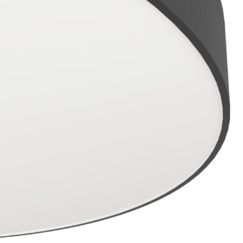 EGLO connect Smart stropné LED svetlo Gallizzi-Z, čierne, Ø69cm