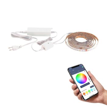 EGLO connect Stripe-Z RGBW LED pásik, 5 m