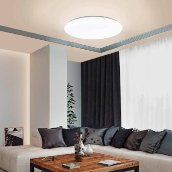 EGLO connect Totari-Z LED stropné svietidlo, biele 56 cm