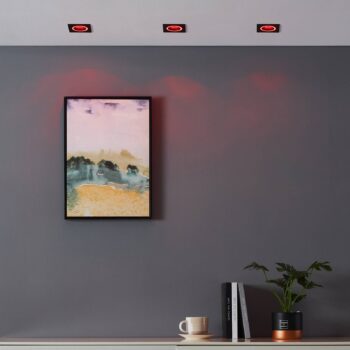 EGLO connect inteligentné LED svietidlo Carosso-Z, 9 x 9 cm, čierne