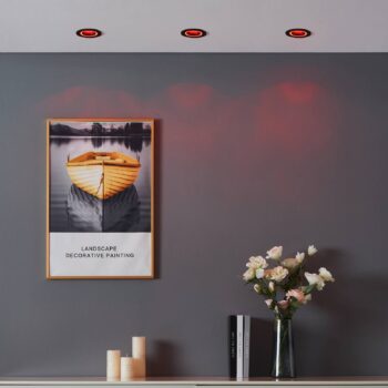 EGLO connect inteligentné LED svietidlo Carosso-Z, Ø 9 cm, čierne