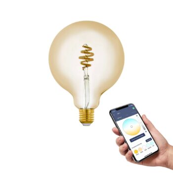 EGLO connect-z E27 G125 LED Globe 5,5 W 400 lm CCT