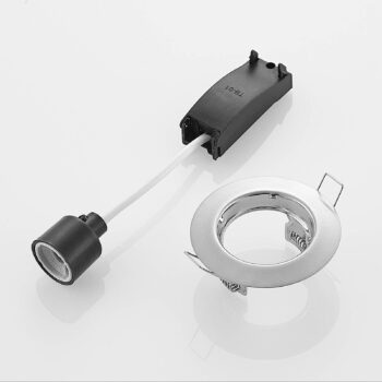 ELC Dakarra zapustené Downlight 10ks, GU10 nikel