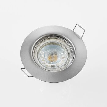 ELC Dakarra zapustené Downlight 10ks, GU10 nikel