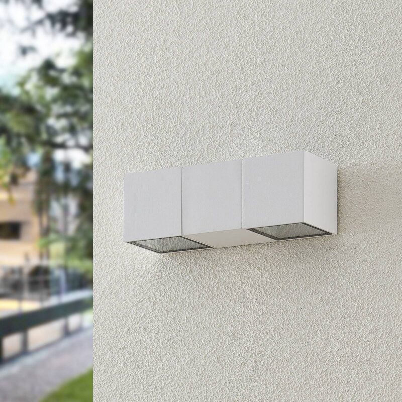 ELC Vanda vonkajšie nástenné LED biele ELC Vanda vonkajšie nástenné LED biele