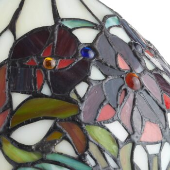 ELINE stolová lampa v štýle Tiffany, 40 cm
