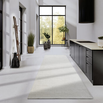 ELLE Decoration, Behúň Delhi 106052 White z kolekcie Elle, 80x200, biela, chodba / predsieň
