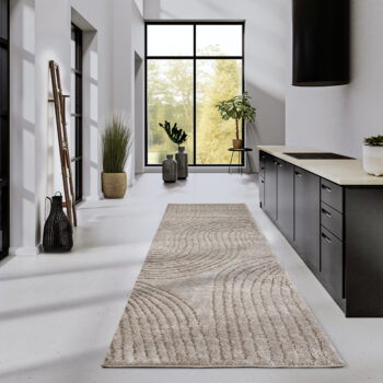 ELLE Decoration, Behúň Gallery 106084 Beige z kolekcie Elle, 80x240, béžová, obývacia izba