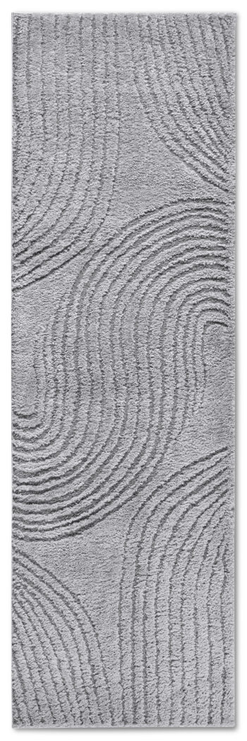 ELLE Decoration, Behúň Gallery 106085 Light Grey z kolekcie Elle, 80x240, šedá, obývacia izba