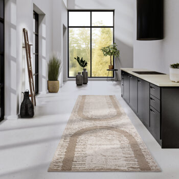 ELLE Decoration, Behúň Gallery 106087 Beige z kolekcie Elle, 80x240, béžová, obývacia izba