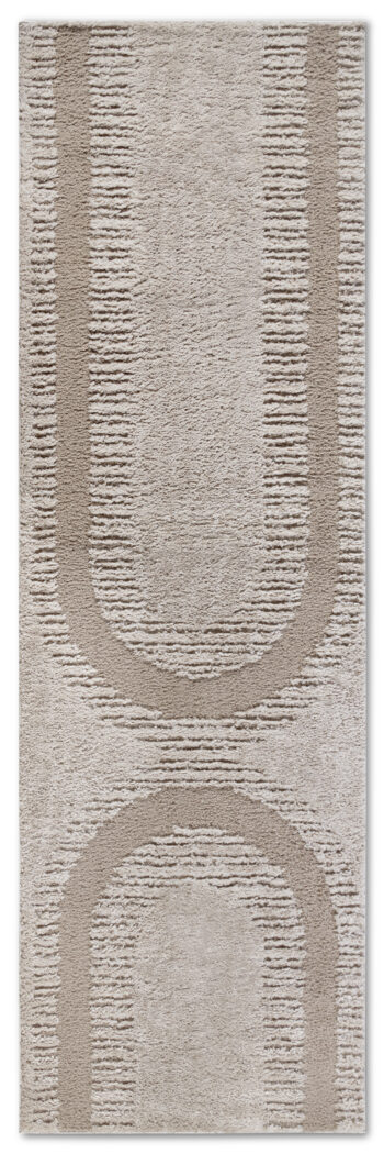 ELLE Decoration, Behúň Gallery 106087 Beige z kolekcie Elle, 80x240, béžová, obývacia izba