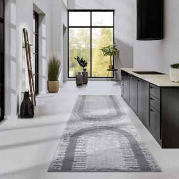 ELLE Decoration, Behúň Gallery 106088 Light Grey z kolekcie Elle, 80x240, šedá, obývacia izba