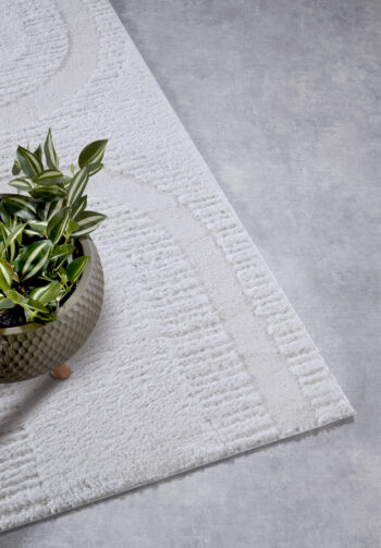 ELLE Decoration, Behúň Gallery 106089 Cream z kolekcie Elle, 80x240, biela, obývacia izba