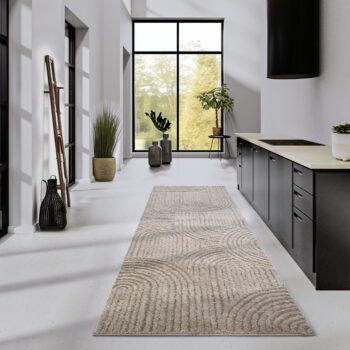 ELLE Decoration, Behúň Gallery 106090 Beige z kolekcie Elle, 80x240, béžová, obývacia izba