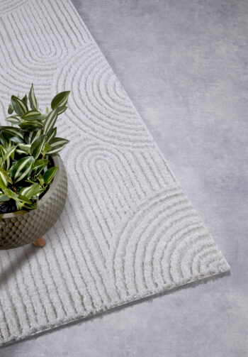 ELLE Decoration, Behúň Gallery 106092 Cream z kolekcie Elle, 80x240, biela, obývacia izba
